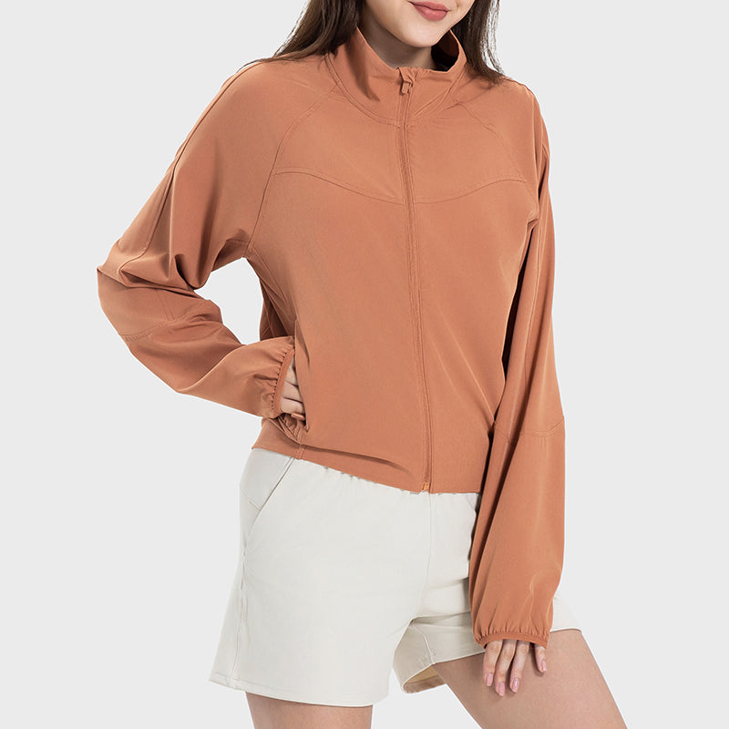 Women's UPF50+ Long Sleeve Couple Ice Silk Sunscreen Clothing