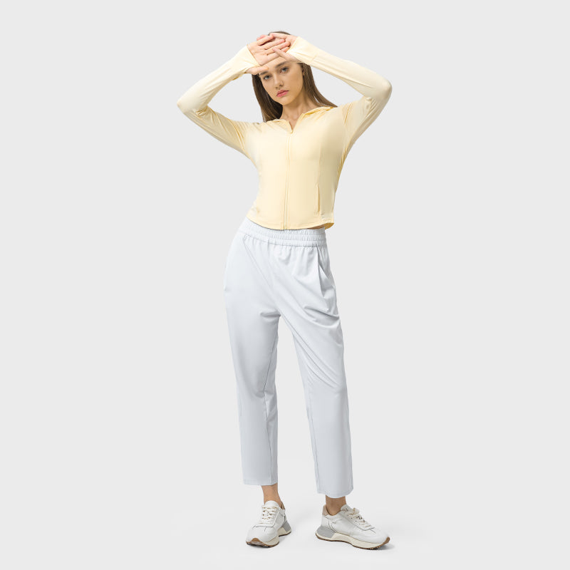 New Hooded Sports UV Protection Jacket For Women UPF50+ Sun Protection Garment