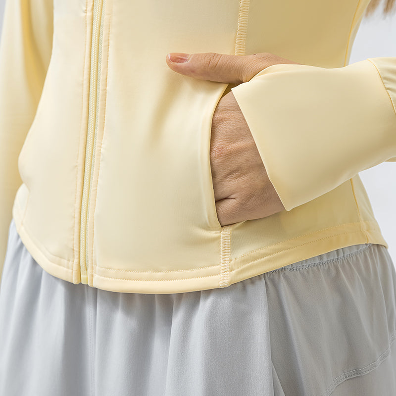 New Hooded Sports UV Protection Jacket For Women UPF50+ Sun Protection Garment