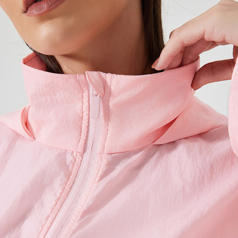 Summer Short Hidden Women's UPF50+ Long Sleeve Sun Hoodie