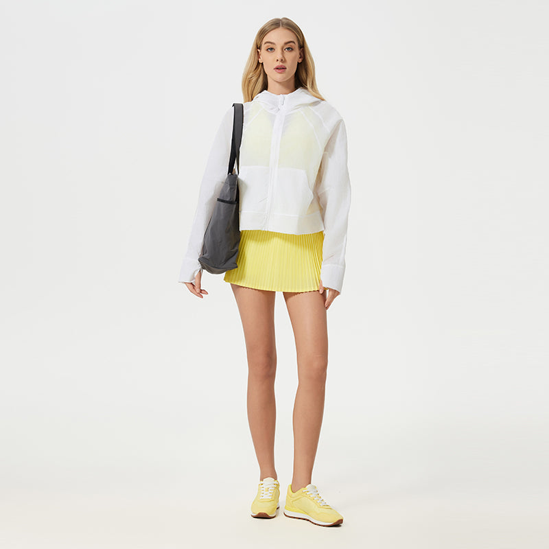 Summer Light and Breathable Quick-drying Zipper Sports Coat