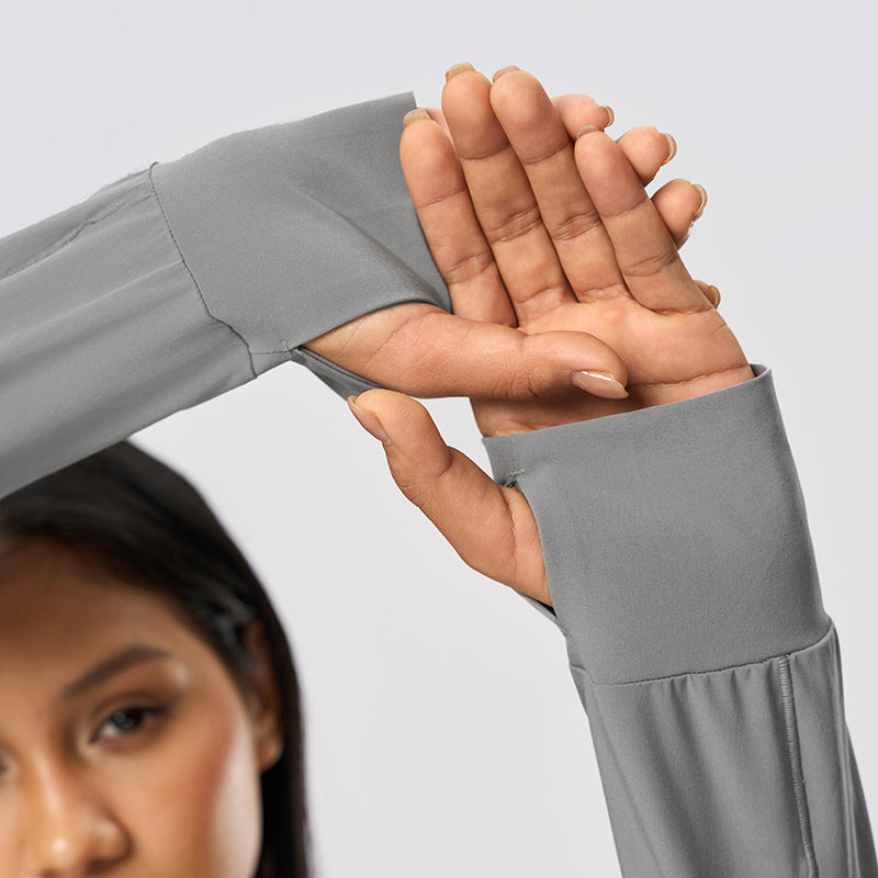 Women's UPF50+ Long Sleeve  Sun Hoodie - Lightweight Cooling Hoodie for Hiking and Beach