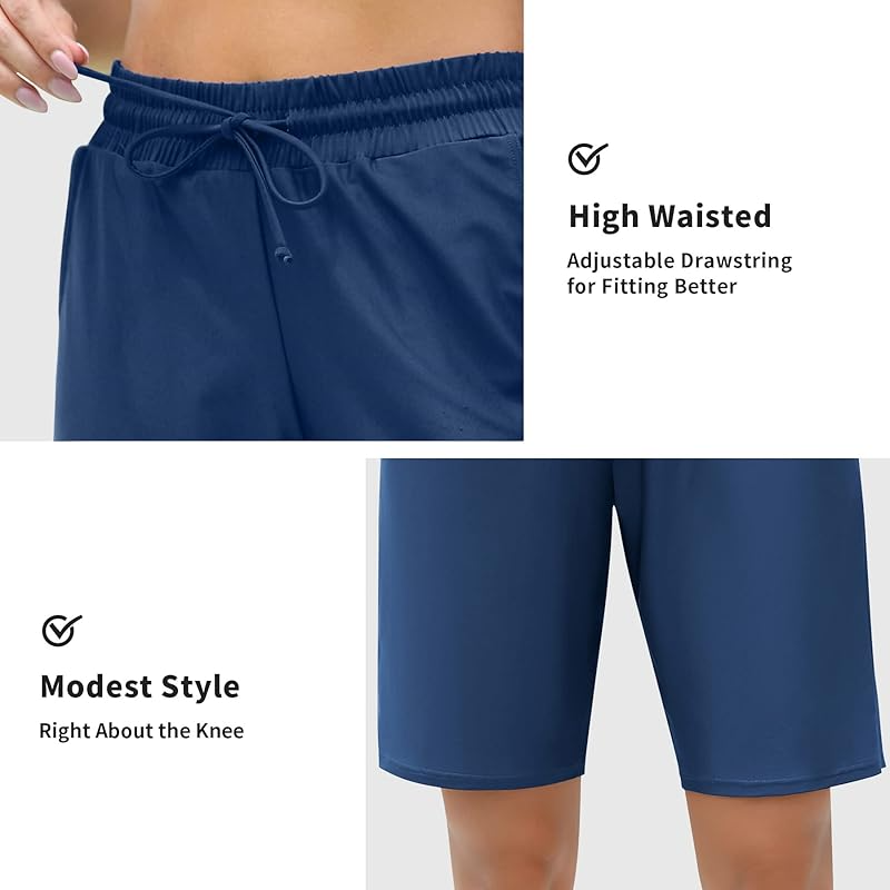UPF 50+ Swimsuit Bottoms Built-in Brief