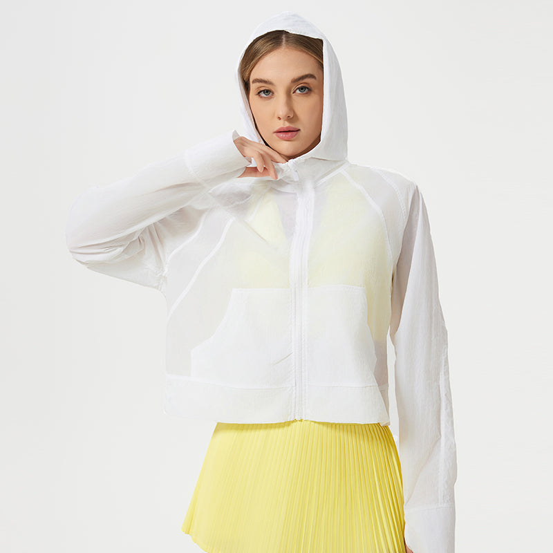 Summer Light and Breathable Quick-drying Zipper Sports Coat