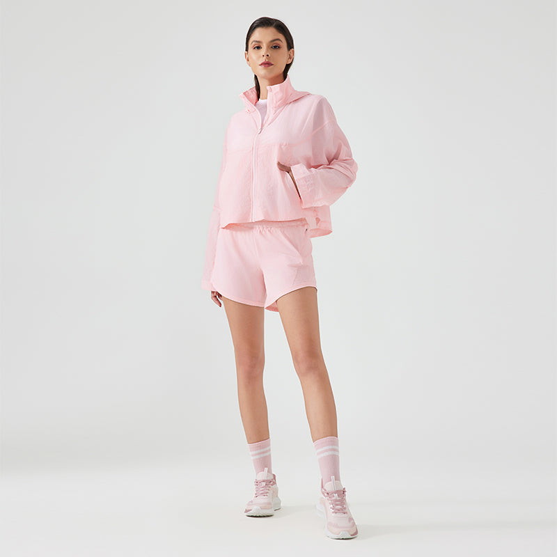 Summer Short Hidden Women's UPF50+ Long Sleeve Sun Hoodie