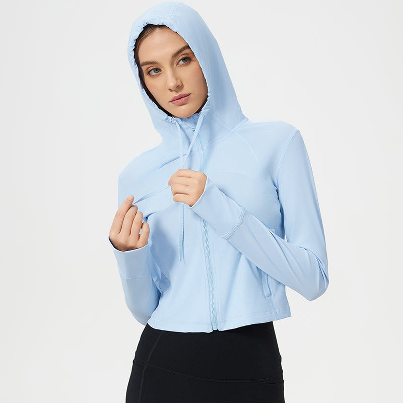 Quick-drying Breathable Hooded Sunscreen Clothing For Outdoor Activities