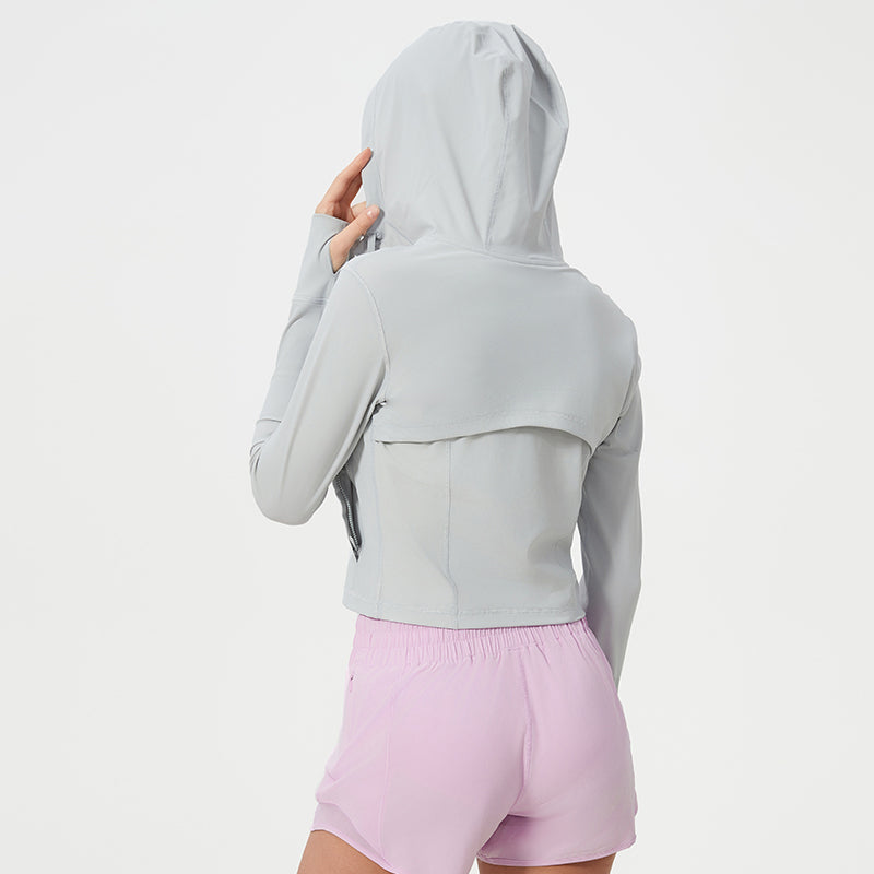 Quick-drying Breathable Hooded Sunscreen Clothing For Outdoor Activities