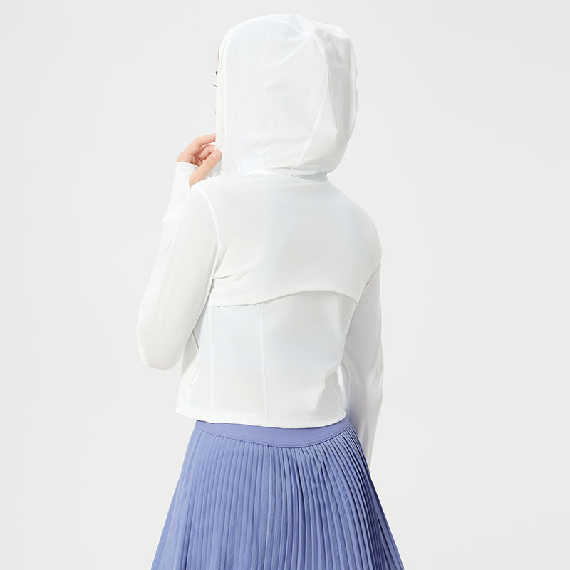 Quick-drying Breathable Hooded Sunscreen Clothing For Outdoor Activities