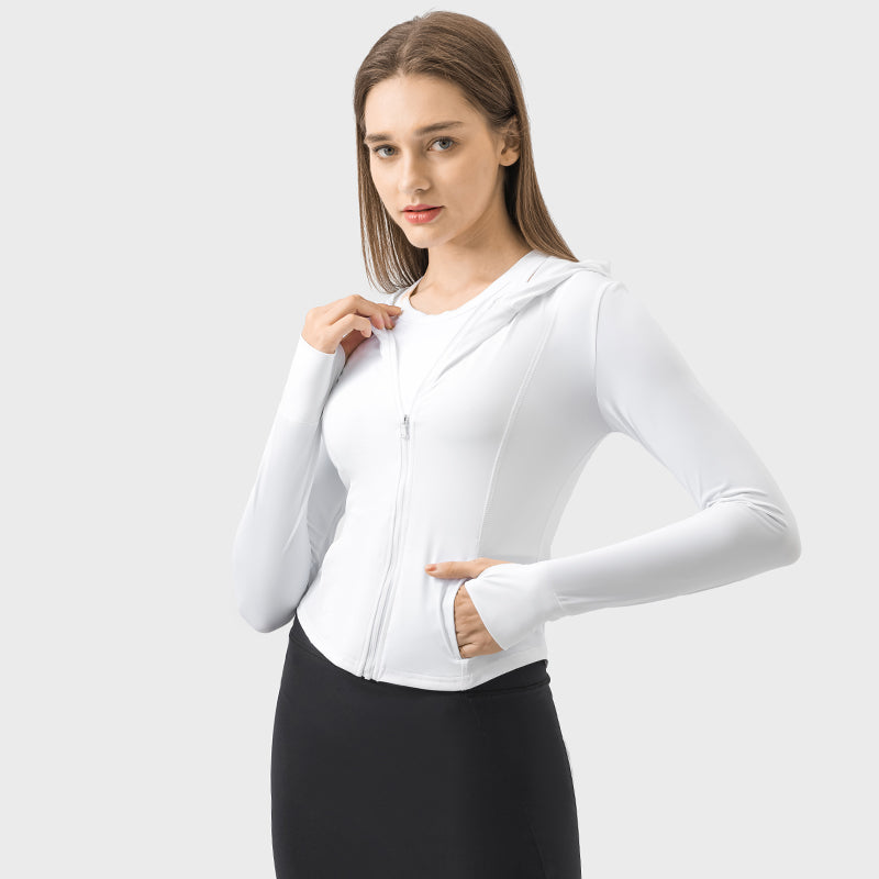 New Hooded Sports UV Protection Jacket For Women UPF50+ Sun Protection Garment