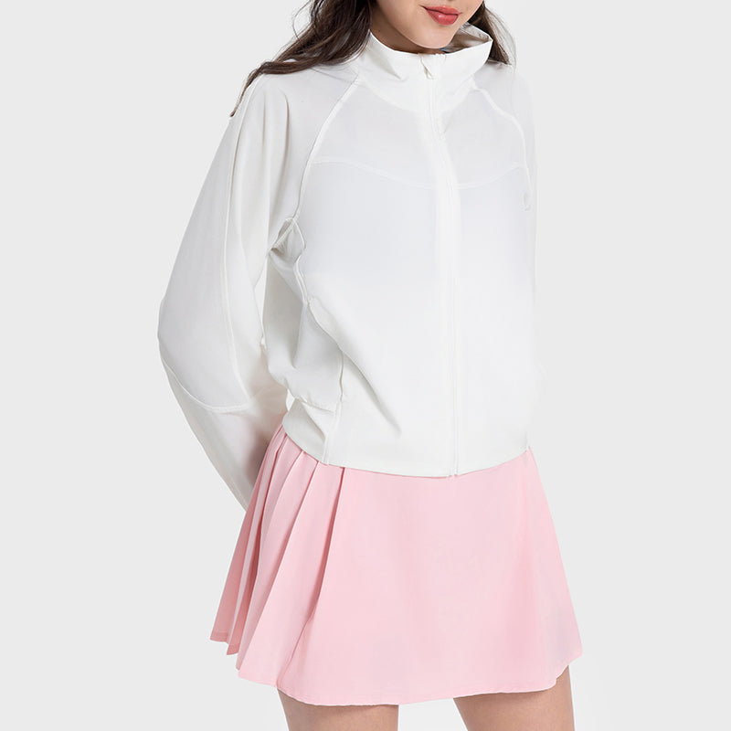 Women's UPF50+ Long Sleeve Couple Ice Silk Sunscreen Clothing