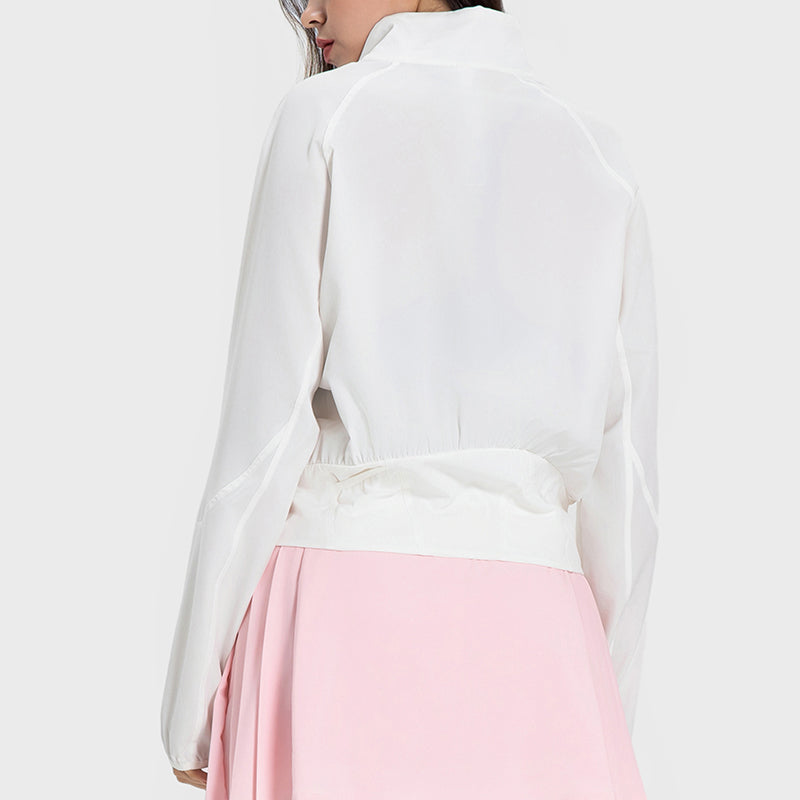 Women's UPF50+ Long Sleeve Couple Ice Silk Sunscreen Clothing