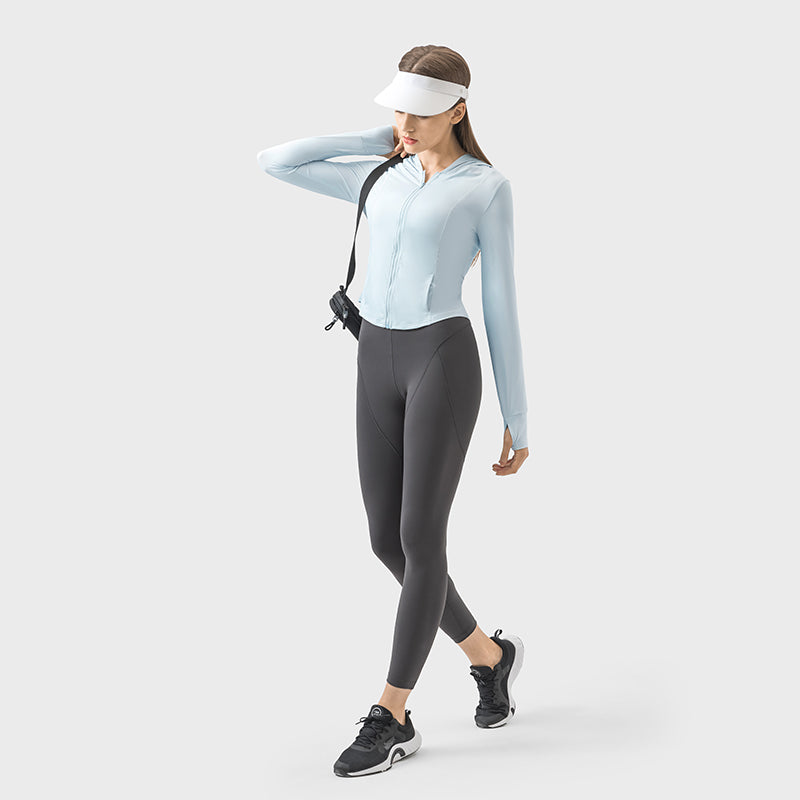 New Hooded Sports UV Protection Jacket For Women UPF50+ Sun Protection Garment