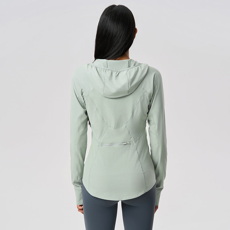 Women's UPF50+ Long Sleeve  Sun Hoodie - Lightweight Cooling Hoodie for Hiking and Beach