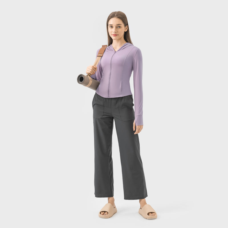 New Hooded Sports UV Protection Jacket For Women UPF50+ Sun Protection Garment