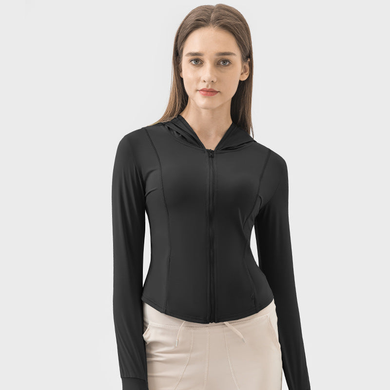 New Hooded Sports UV Protection Jacket For Women UPF50+ Sun Protection Garment