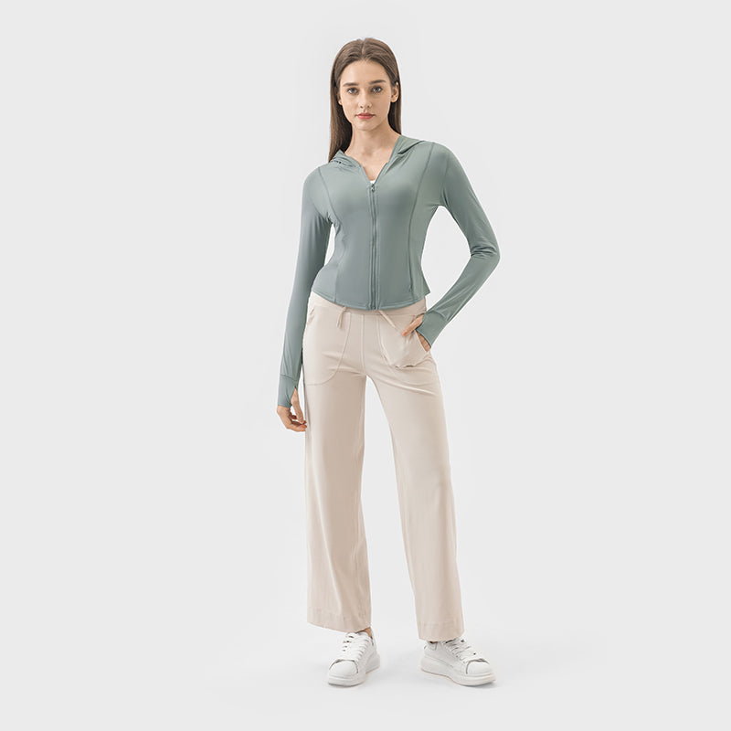 New Hooded Sports UV Protection Jacket For Women UPF50+ Sun Protection Garment