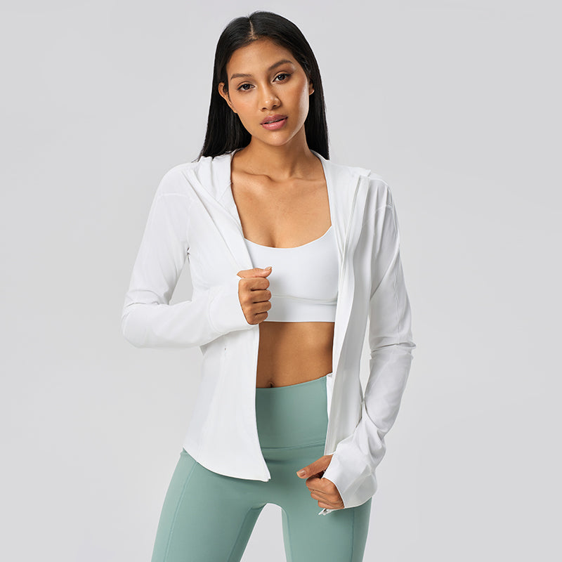 Women's UPF50+ Long Sleeve  Sun Hoodie - Lightweight Cooling Hoodie for Hiking and Beach