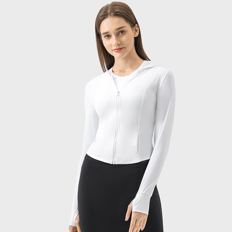 New Hooded Sports UV Protection Jacket For Women UPF50+ Sun Protection Garment