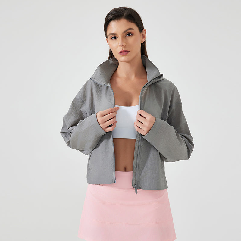 Summer Short Hidden Women's UPF50+ Long Sleeve Sun Hoodie