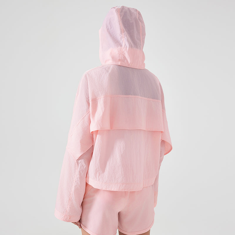 Summer Short Hidden Women's UPF50+ Long Sleeve Sun Hoodie