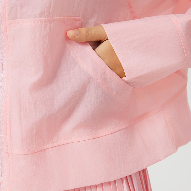 Summer Light and Breathable Quick-drying Zipper Sports Coat