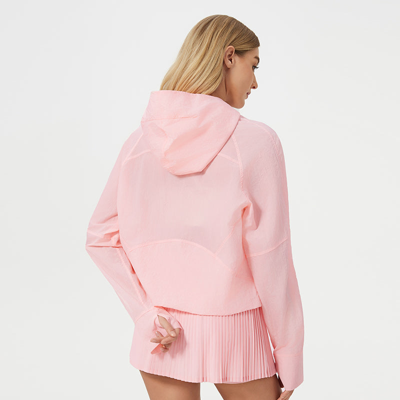 Summer Light and Breathable Quick-drying Zipper Sports Coat