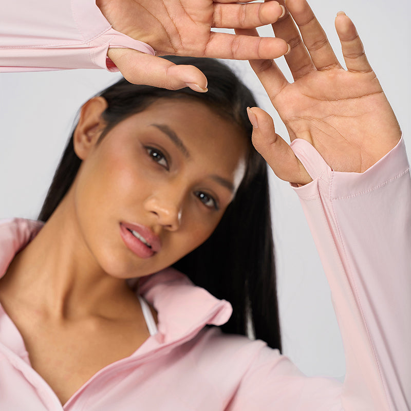 Summer Loose Breathable Women's UPF50+ Long Sleeve Sun Hoodie