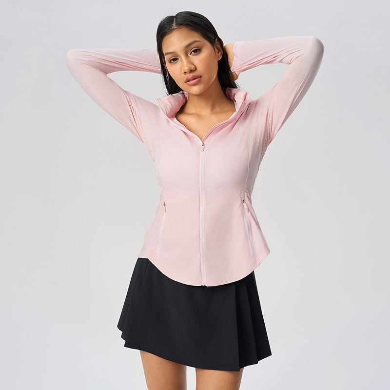 Summer Loose Breathable Women's UPF50+ Long Sleeve Sun Hoodie