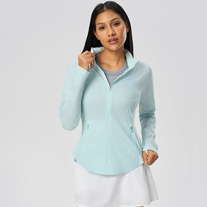 Summer Loose Breathable Women's UPF50+ Long Sleeve Sun Hoodie