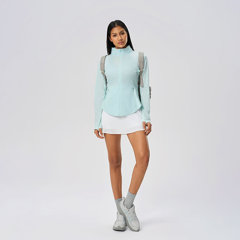 Summer Loose Breathable Women's UPF50+ Long Sleeve Sun Hoodie