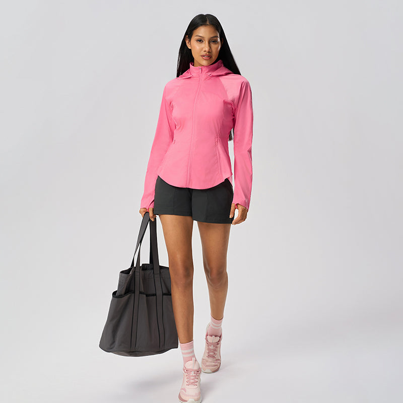 Summer Loose Breathable Women's UPF50+ Long Sleeve Sun Hoodie
