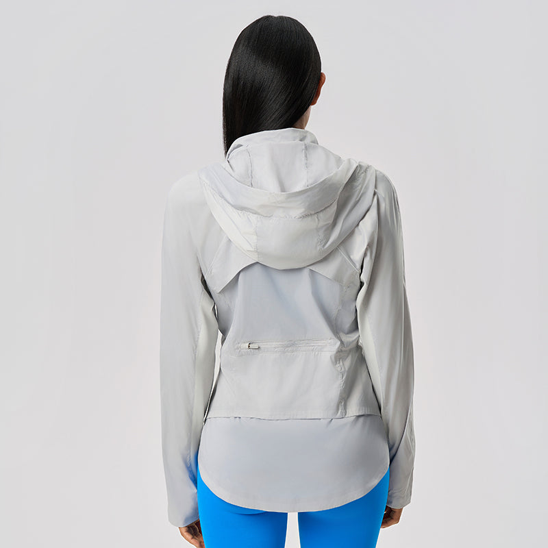 Summer Loose Breathable Women's UPF50+ Long Sleeve Sun Hoodie