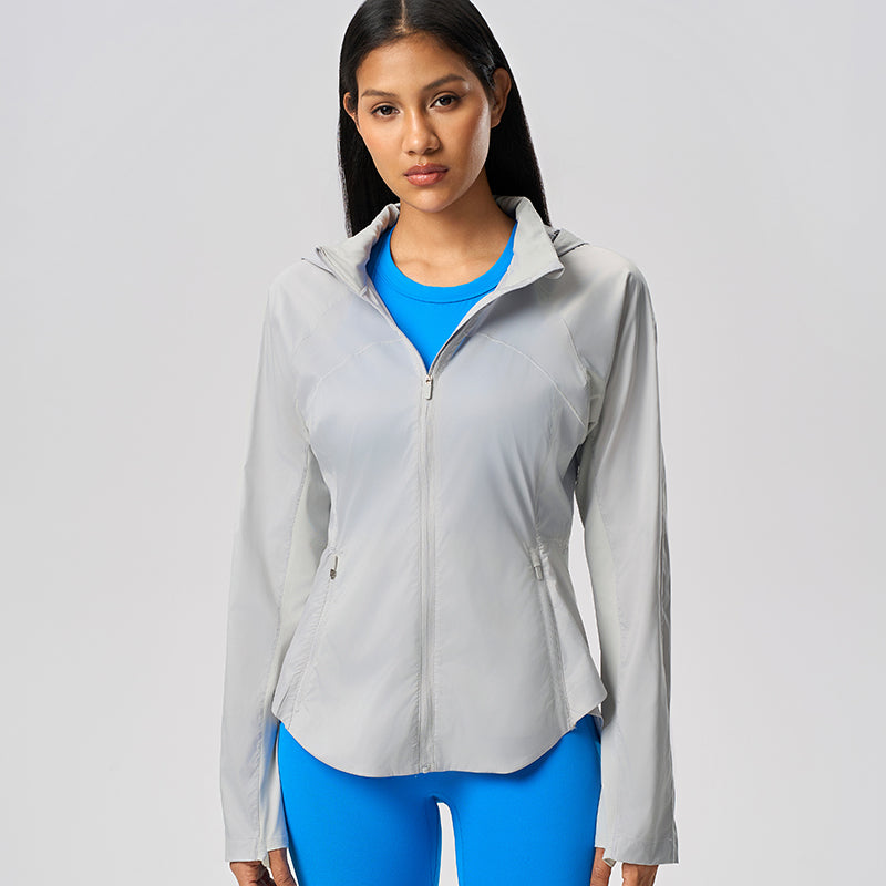 Summer Loose Breathable Women's UPF50+ Long Sleeve Sun Hoodie