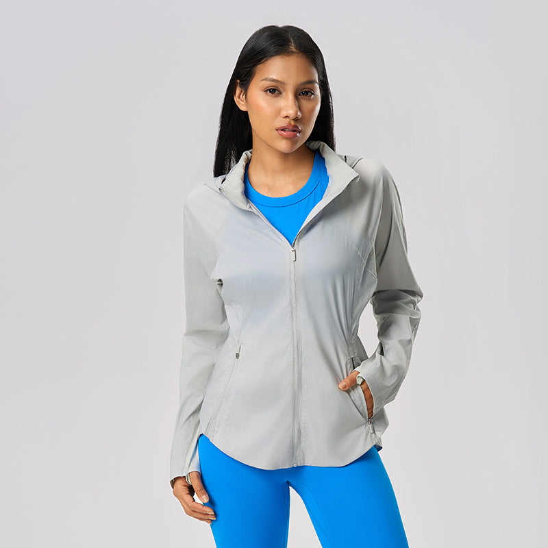 Summer Loose Breathable Women's UPF50+ Long Sleeve Sun Hoodie