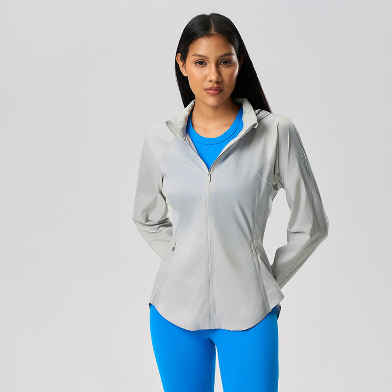 Summer Loose Breathable Women's UPF50+ Long Sleeve Sun Hoodie