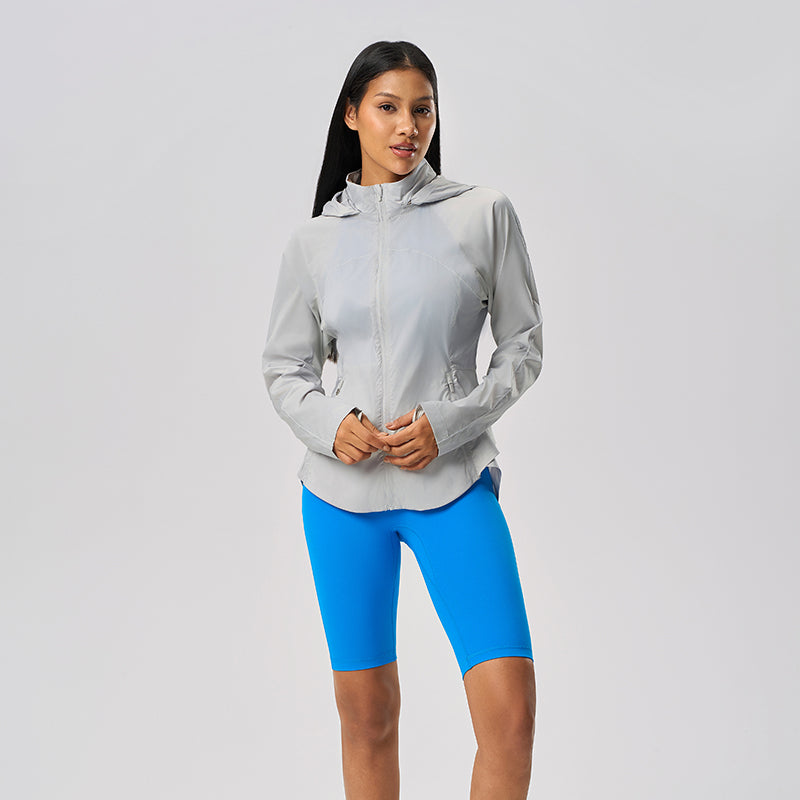 Summer Loose Breathable Women's UPF50+ Long Sleeve Sun Hoodie