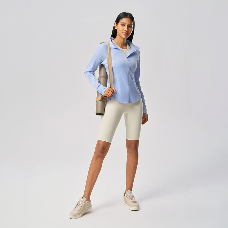 Summer Loose Breathable Women's UPF50+ Long Sleeve Sun Hoodie