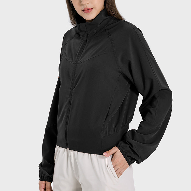 Women's UPF50+ Long Sleeve Couple Ice Silk Sunscreen Clothing