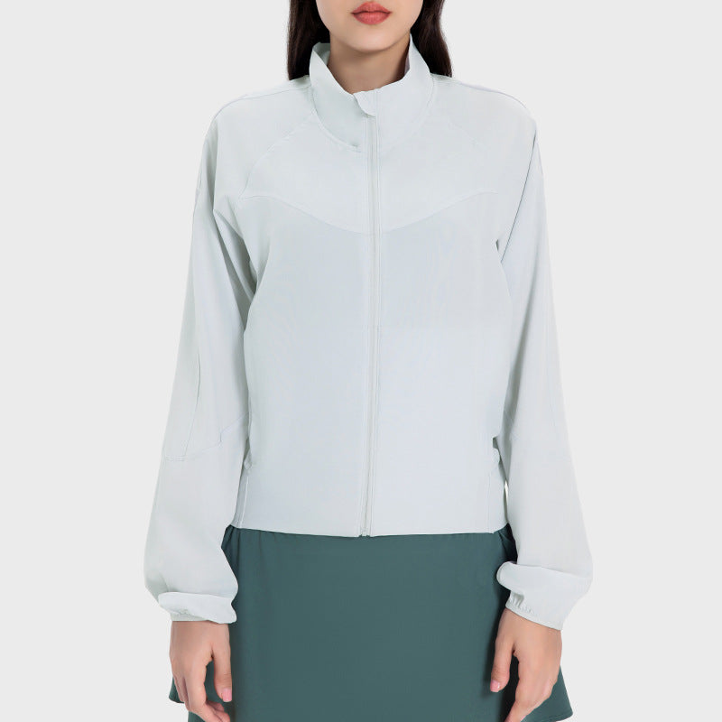 Women's UPF50+ Long Sleeve Couple Ice Silk Sunscreen Clothing