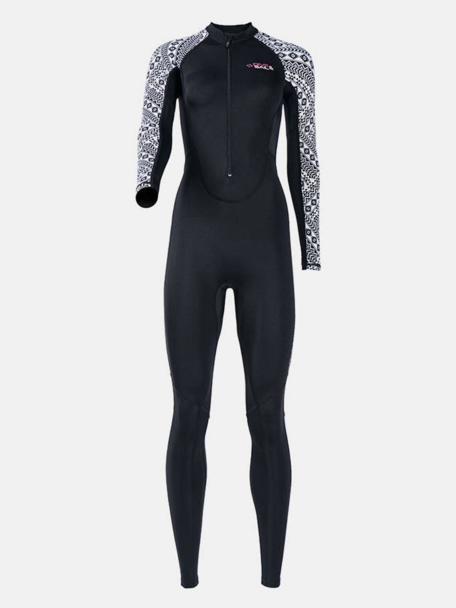 One-piece Long Sleeve Front Zip Sun Protection Diveskin Full Wetsuit (Women's)