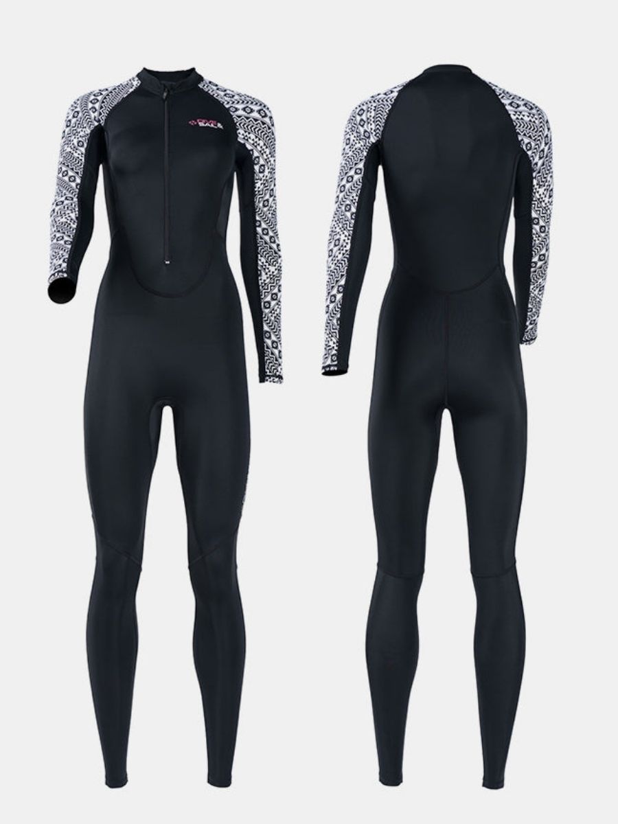 One-piece Long Sleeve Front Zip Sun Protection Diveskin Full Wetsuit (Women's)