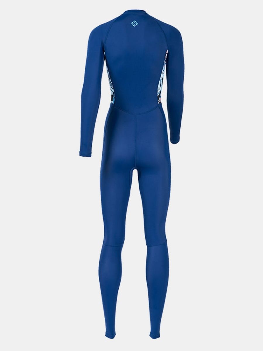 Lycra Diveskin For Women Front Zip One-piece Long Sleeve Full Wetsuit