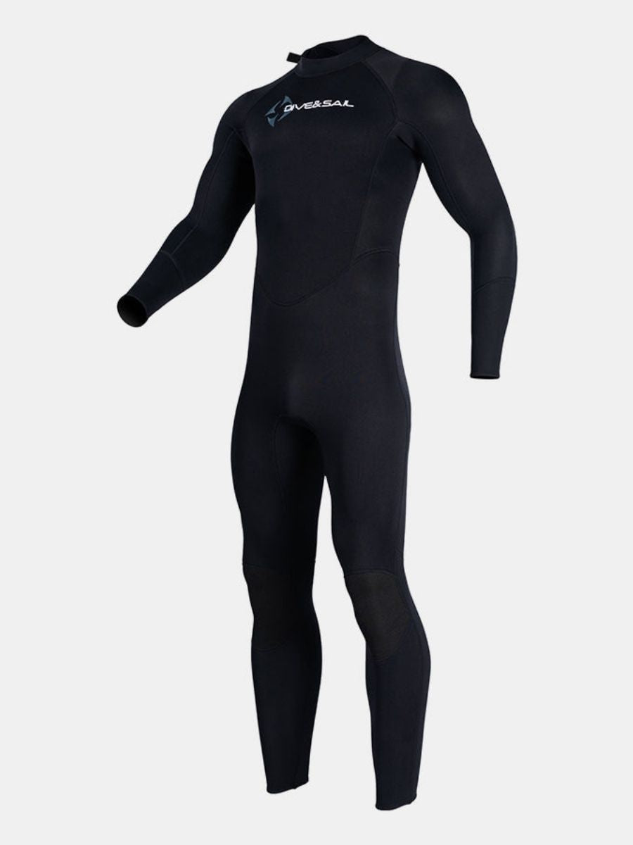 1.5mm Men's Back Zipper One-Piece Warm And Cold-Proof Full Wetsuit