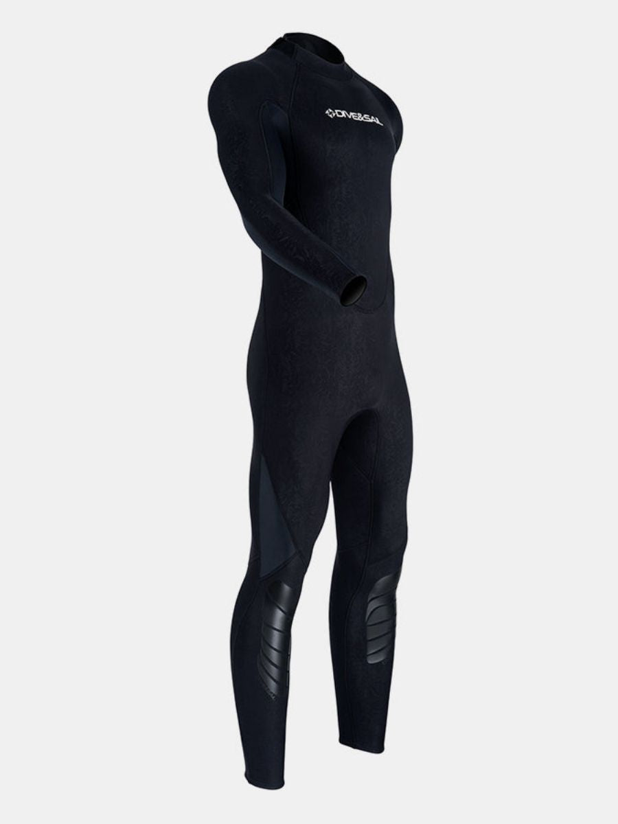 1.5mm Men's Back Zipper One-Piece Warm And Cold-Proof Full Wetsuit