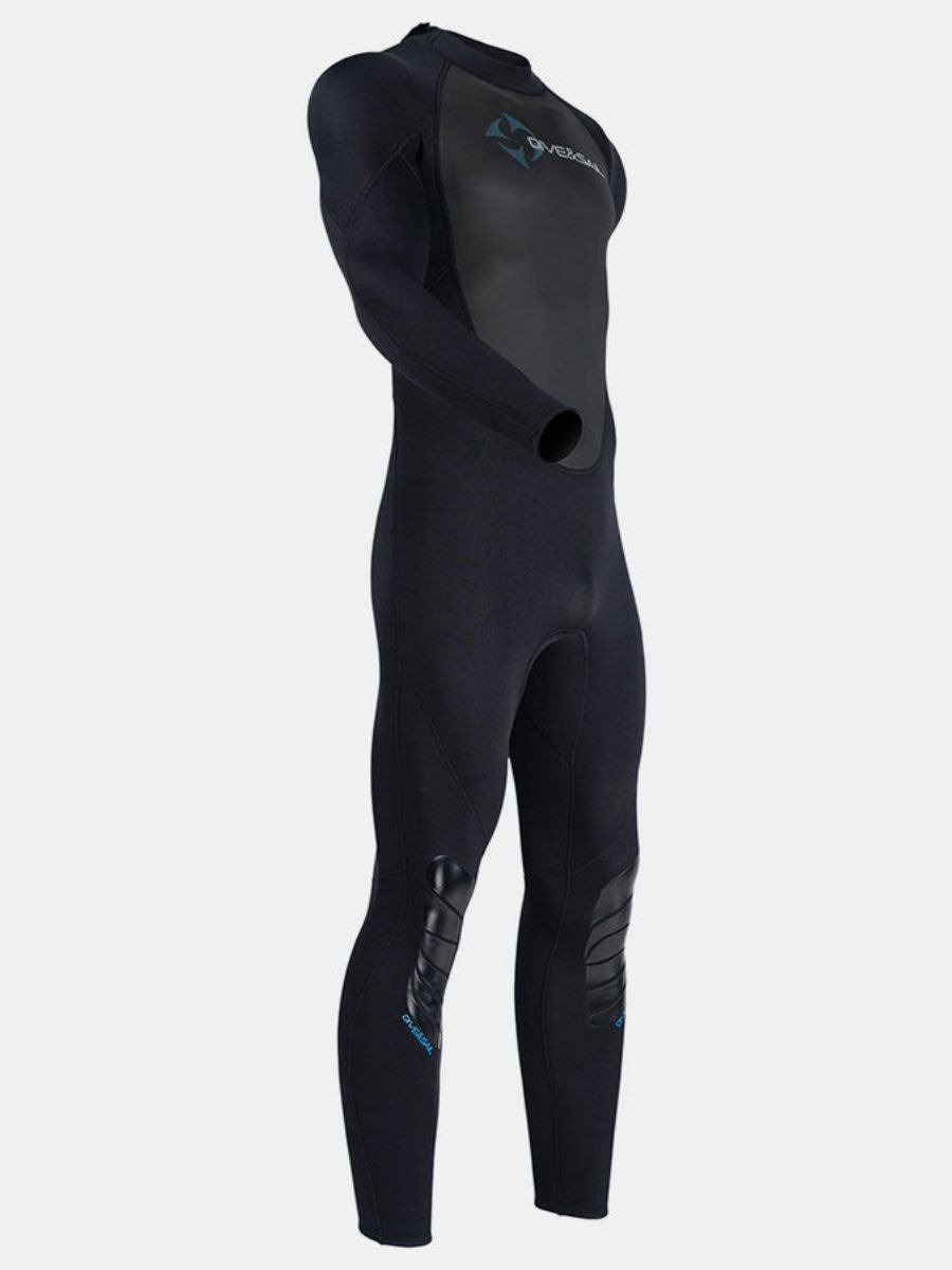3mm Premium Men's Back Zip One-Piece Warmth and Cold-Proof Full Wetsuit