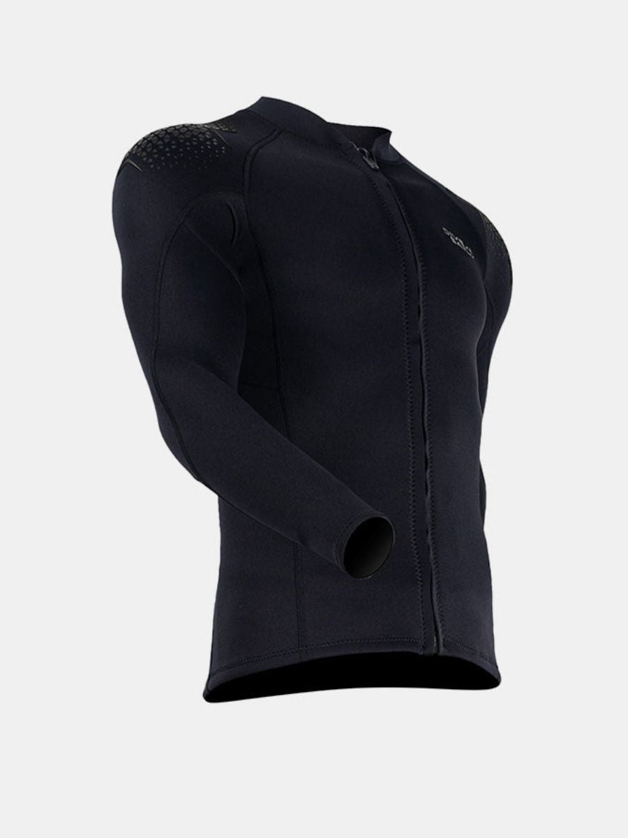 Men's 1.5MM Long-Sleeve Split Top Cold-Proof and Warm Wetsuit