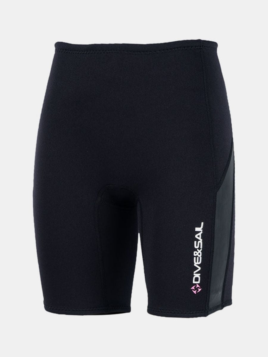 Women's Smooth Leather Split 2MM Scuba Diving Shorts