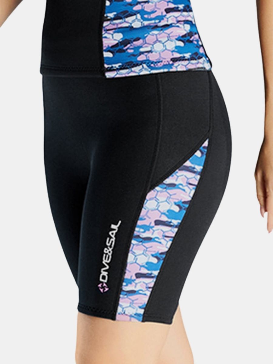 Women's Warm And Protective Split 2mm Scuba Diving Shorts