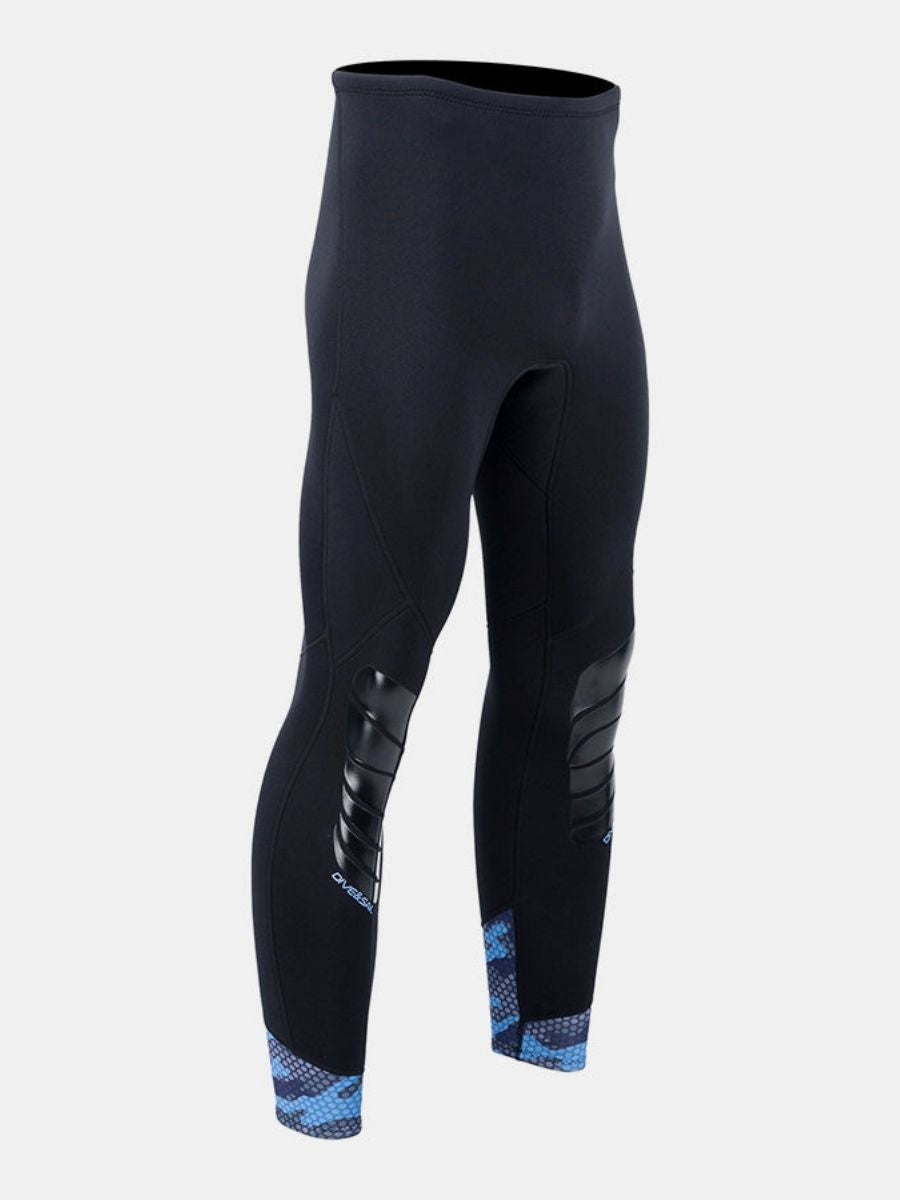 Men's Camouflage Warm And Protective Split 2mm Scuba Diving Pants