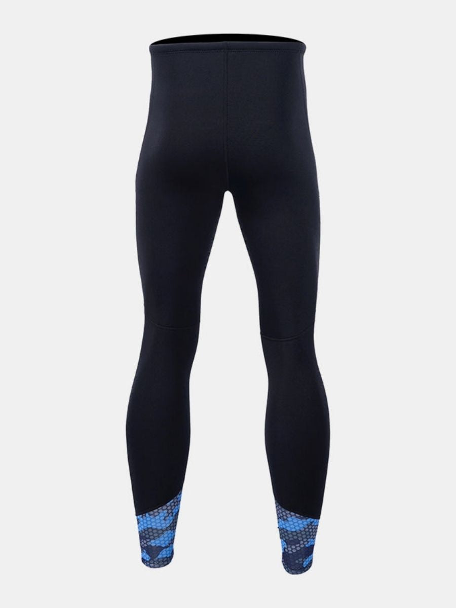Men's Camouflage Warm And Protective Split 2mm Scuba Diving Pants